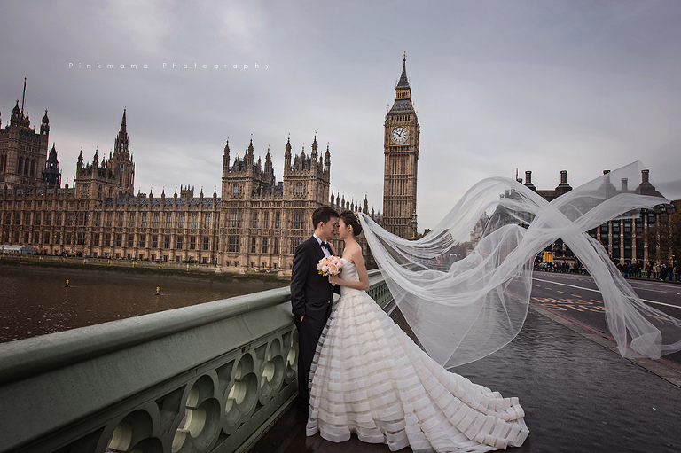 London Pre-wedding, 倫敦婚紗,海外婚紗,姮儀造型