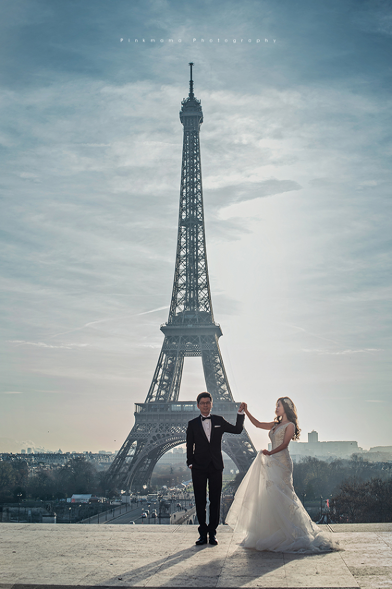 巴黎婚紗,海外婚紗,法國婚紗,推薦,凱薇,巴黎鐵塔,Paris Pre-wedding,wedding photographer,婚紗攝影師